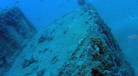 Relitto del rimorchiatore Silvio – Wreck of the tugboat Silvio - intotheblue.it